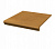 Фронтальная клинкерная ступень с капиносом Paradyz Aquarius Brown, 330*299*11 мм