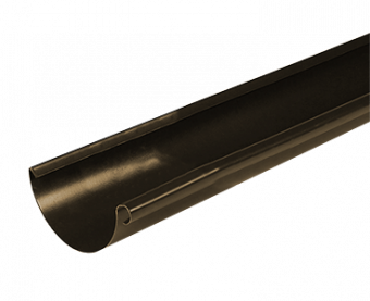 zhelob_3000_mm_d150_metall_profil_prestizh_tsvet_temno_korichnevyy_rr32