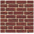 Кирпич ручной формовки Muhr E6, Niederrhein Rot Geflammt, 210*100*65 мм