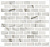 Керамическая плитка KERAMA MARAZZI Декор Буонарроти белый мозаичный матовый 32x30x1,1