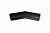 Угол внутренний 135° Docke STAL PREMIUM D125, RAL 8017 каштан