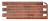 Фасадные панели Vox (Вокс), серия Solid BRICK (под кирпич), цвет Бристоль, 1095х446 мм