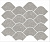 Керамическая плитка KERAMA MARAZZI Декор Касабланка наборный серый матовый обрезной 30x25x0,9