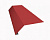 Карнизная планка (капельник), 2000 мм РЕ Ral 3011 (красный)