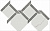 Керамический гранит KERAMA MARAZZI Декор Риальто 3 наборный лаппатированный 48x29,5x0,9