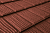 Композитная черепица Метротайл (Metrotile) серия I-Shake, цвет красный, 1340х430 мм