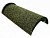 Конек Gerard полукруглый, 430х205 мм, sage (271)