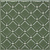 Керамический гранит KERAMA MARAZZI Декор Бахия 1 зелёный глянцевый 9,8x9,8x0,7