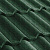 Композитная черепица Метротайл (Metrotile) серия Gallo, цвет зеленый, 1315х418 мм