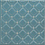 Керамический гранит KERAMA MARAZZI Декор Бахия 1 бирюзовый глянцевый 9,8x9,8x0,7