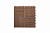 Террасная плитка VanDek Special, 300x300 мм, chocolate