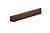 Планка угловая внутренняя AQUASYSTEM, Rooftop Бархат, 2000 мм, RAL 8017 коричневый