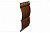 Сайдинг FineBer BlockHouse Extra Acrylic, могано