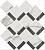 Керамический гранит KERAMA MARAZZI Декор Буонарроти мозаичный  39x35x0,9
