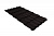 Волновой профиль Grand Line Kvinta plus, 0,5 GreenCoat Pural BT Matt, Zn 275, RR 33 черный (RAL 9004 сигнальный черный) 