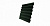 Профнастил С21R Гранд Лайн / Grand Line 0,5 GreenCoat Pural Matt Zn 275, цвет RR 11 темно-зеленый (R