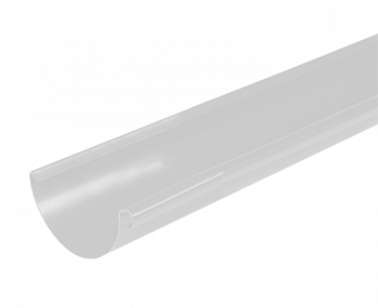 zhelob_3000_mm_d125_metall_profil_prestizh_tsvet_belyy_ral_9010