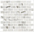 Керамическая плитка KERAMA MARAZZI Декор Буонарроти белый мозаичный матовый 32x30x0,9