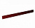 Примыкание к стене Gerard, 2000 мм, burgundy (151)