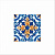 Керамическая плитка KERAMA MARAZZI Вставка Капри майолика  9,8x9,8x0,7