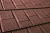 Композитная черепица Метротайл (Metrotile) серия I-Shingle, цвет красный, 1340х430 мм