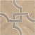 Керамический гранит KERAMA MARAZZI Декор Монтиони наборный матовый 3 30x30x0,9