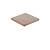 Клинкерная угловая ступень прямоугольная Loftstufe Stroeher Zoe 972 taupe 340х340х35х11 мм