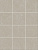 Керамический гранит KERAMA MARAZZI Касабланка серый светлый матовый 29,8х39,8x0,7 из 12 частей 9,8x9,8