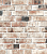Облицовочный кирпич ручной формовки Roben Wiesmoor kohle-weiss NF, 240x115x71