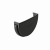 Заглушка желоба Docke Standard, RAL 7024 серый