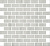 Керамическая плитка KERAMA MARAZZI Декор Белем мозаичный серый светлый глянцевый 32x30x0,9