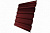 Профнастил С20R Гранд Лайн / Grand Line 0,5 GreenCoat Pural Zn 275, цвет RR 29 красный (RAL 3009)