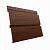 Металлический сайдинг Гранд Лайн / Grand Line профиль Квадро Брус, Print elite 0.45, цвет Choko Wood