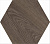 Керамический гранит KERAMA MARAZZI Брента коричневый 20x23,1x0,7