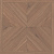 Керамический гранит KERAMA MARAZZI Декор Альберони коричневый матовый обрезной 60x60x0,9