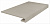 Керамический гранит KERAMA MARAZZI Ступень Онда серый натуральный обрезной 33x60x0,9