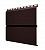 Металлический сайдинг Гранд Лайн / Grand Line профиль ЭкоБрус, GreenCoat Pural 0.5, цвет RR 887 шоко