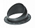 Проходной элемент Base-VT Seam 125/150 Krovent (Кровент) для мягкой и фальцевой кровли, черный