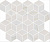 Керамическая плитка KERAMA MARAZZI Декор Греппи белый мозаичный глянцевый 45x37,5x1