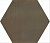 Керамический гранит KERAMA MARAZZI Раваль коричневый 29x33,4x0,8