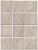 Керамическая плитка KERAMA MARAZZI Дегре бежевый матовый 29,8х39,8x0,7 из 12 частей 9,8x9,8
