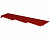 Примыкание Gerard резное, левое, 1200 мм, spanish red (231)
