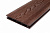 Террасная доска Nautic Prime Middle Esthetic Wood, фактура дерева 3D, 150х24х4000 мм, шоколад