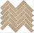 Керамический гранит KERAMA MARAZZI Декор Монтиони мозаичный бежевый тёмный матовый 34x35,5x0,9
