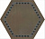 Керамический гранит KERAMA MARAZZI Декор Раваль  29x33,4x0,8