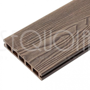 Террасная доска дпк SEQUOIA MIX BROWN