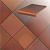 Клинкерная напольная плитка Stroeher Terra 316 patrizierrot ofenbunt, 240*240*12 мм