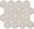 Керамическая плитка KERAMA MARAZZI Декор Риккарди мозаичный бежевый матовый 45x37,5x1
