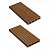 Террасная доска CM Decking Bark ДПК (пустотелая), 3000x140x25 мм, TEAK (тик)