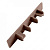 Торцевая заглушка CM Decking, WENGE (венге), 25x135 мм
